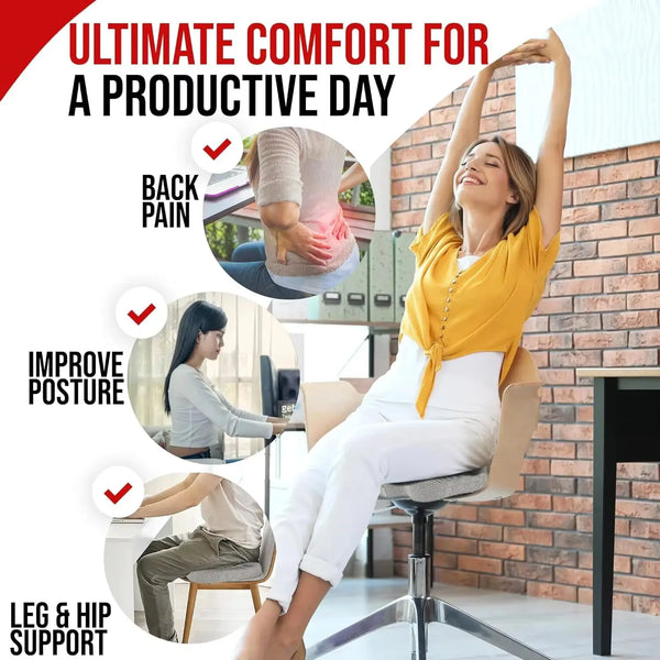Comfy Memory Foam Seat Cushion