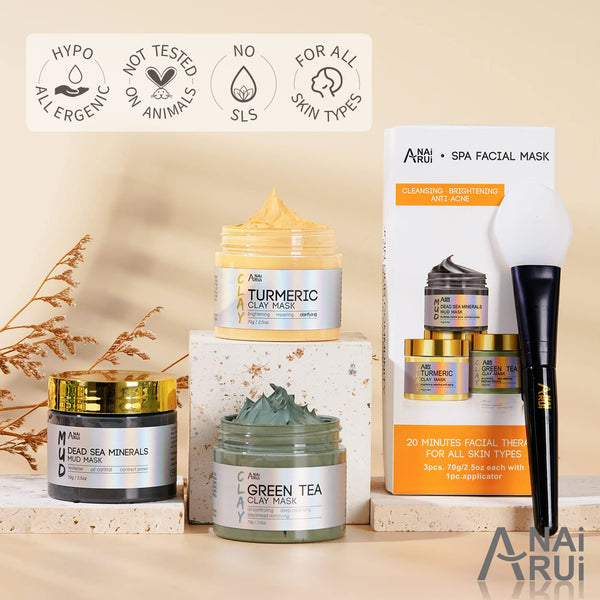 Radiant Glow Face Mask Trio